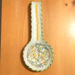 ITALY MERIDIANA CERAMICHE Spoon Rest